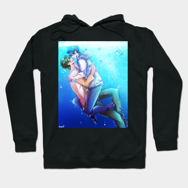 MakoHaru Hoodie by Iwonn